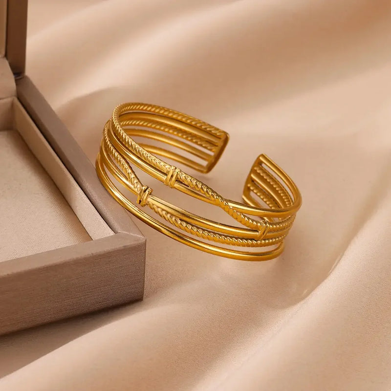 Opening Bangle Bracelet