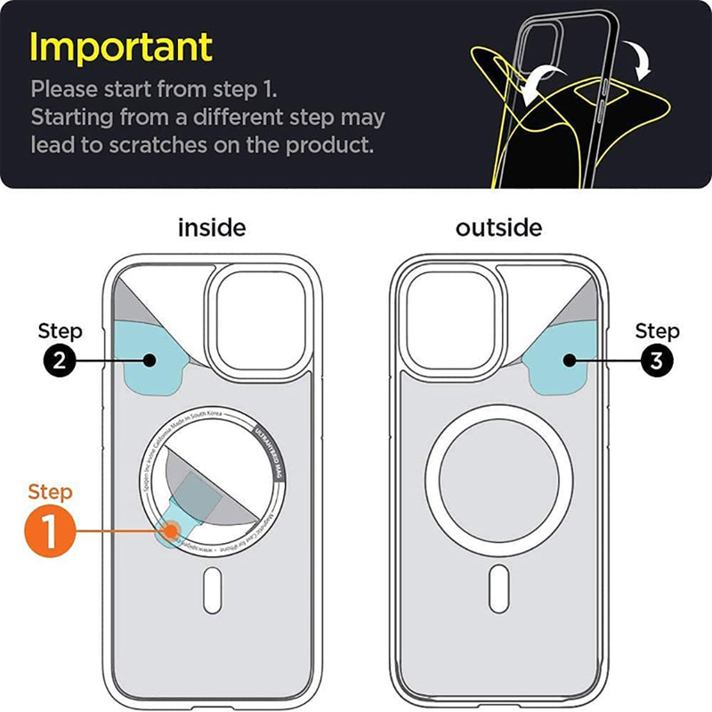 Clear Magnetic Case