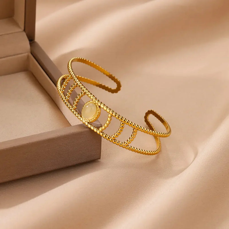 Opening Bangle Bracelet