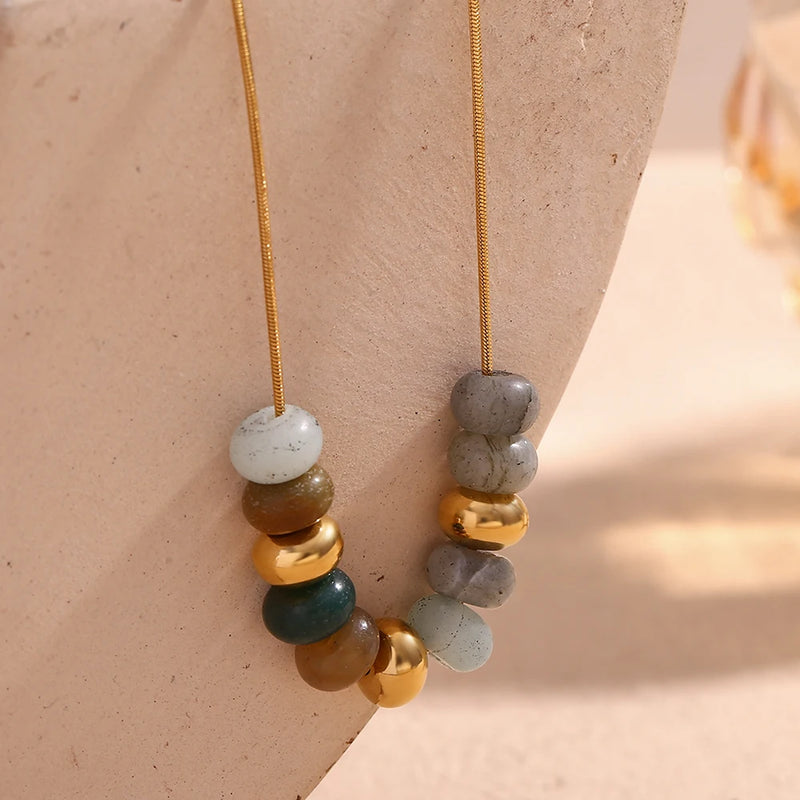 Natural stone Necklace