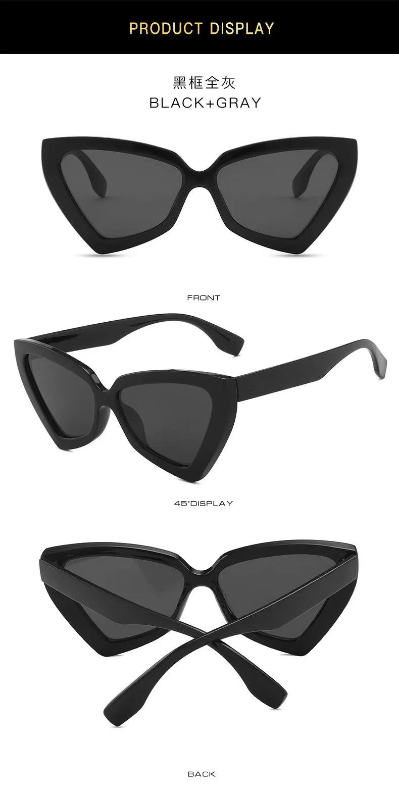 Cat eye sunglasses