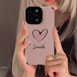 Pink smile cover