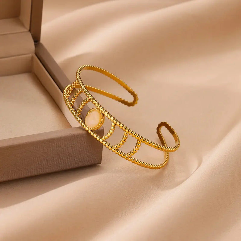 Opening Bangle Bracelet