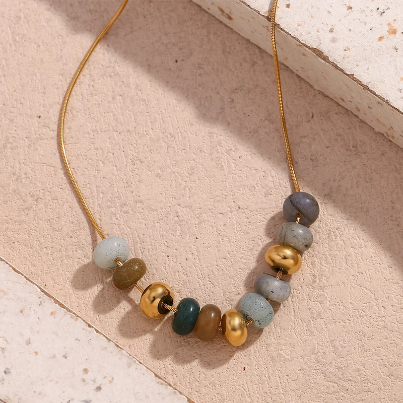 Natural stone Necklace