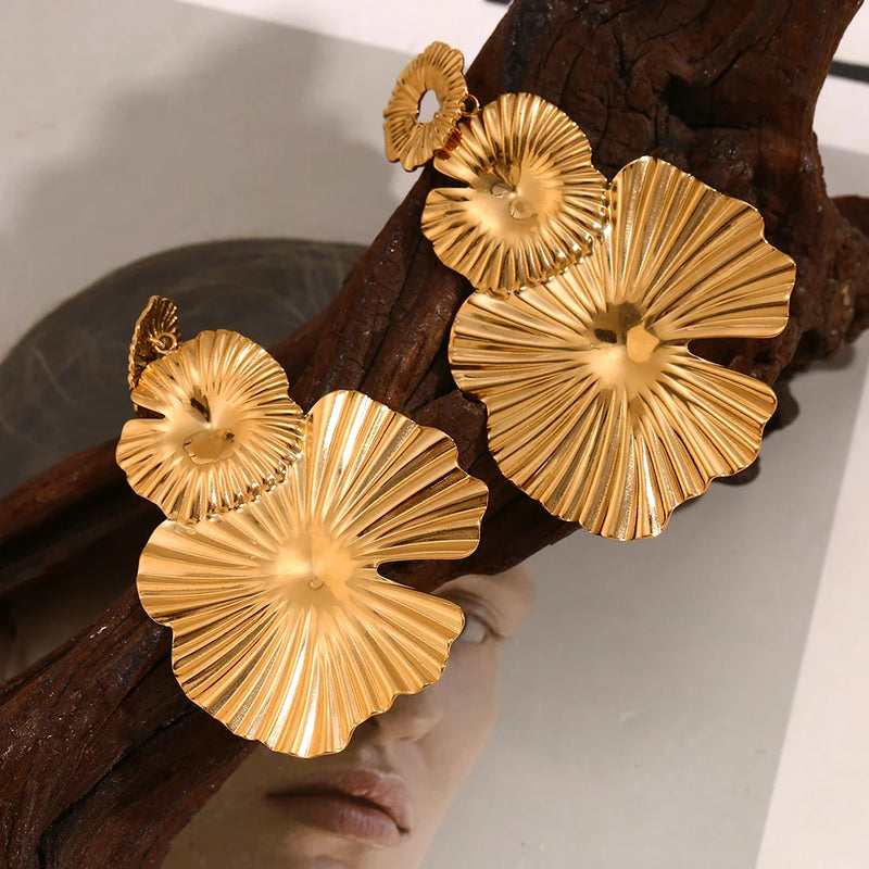 Leaf Shape Earrings