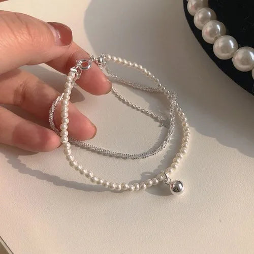 Pearls Knots Bracelet