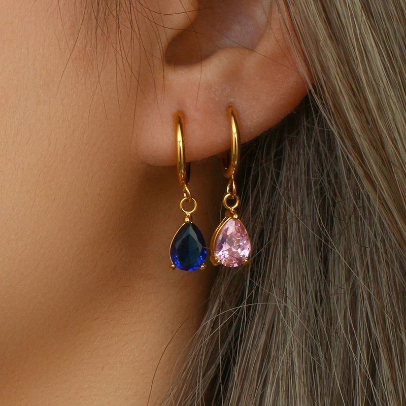 Charm Small Hoop Earrings