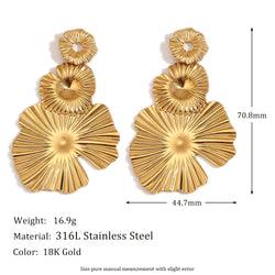 Leaf Shape Earrings