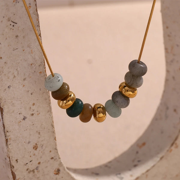 Natural stone Necklace