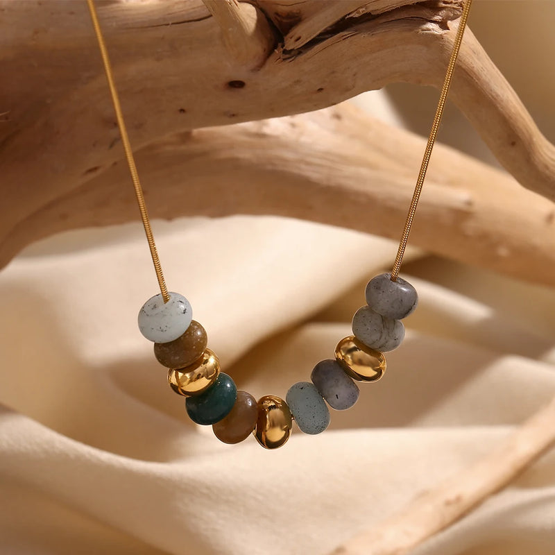 Natural stone Necklace